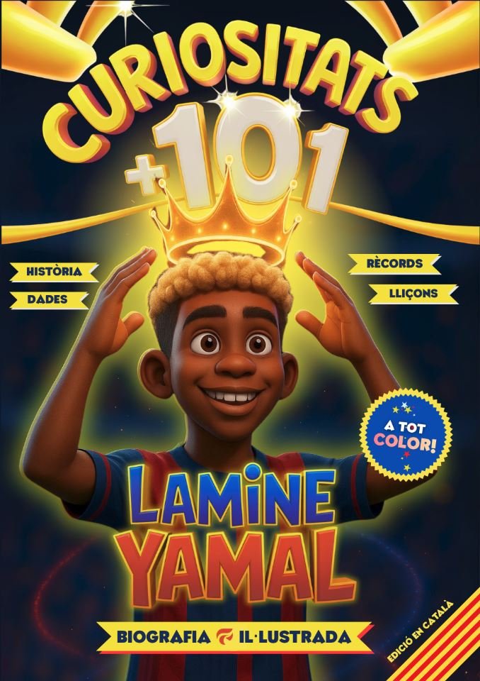 Portada 101 Curiositats de Lamine Yamal